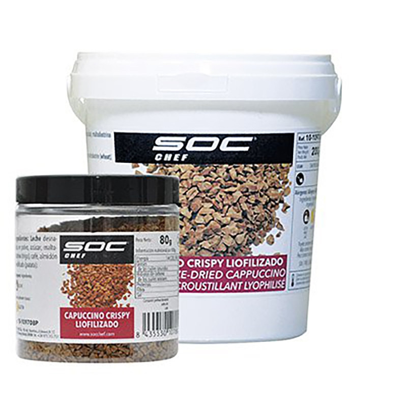 CAPUCCINO CRISPY LIOFILIZADO CUBO 1/200gr.